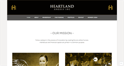 Desktop Screenshot of heartlandangels.com